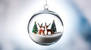 DIY Schneekugel - selbst gemachte Weihnachtsdeko