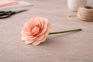 DIY Deko - Papierblumen als langlebige Frühlingsdeko