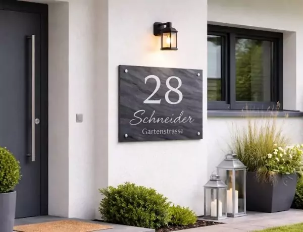 Das richtige Hausnummernschild auswählen: Design, Material & Sichtbarkeit – so klappt’s am Eingang