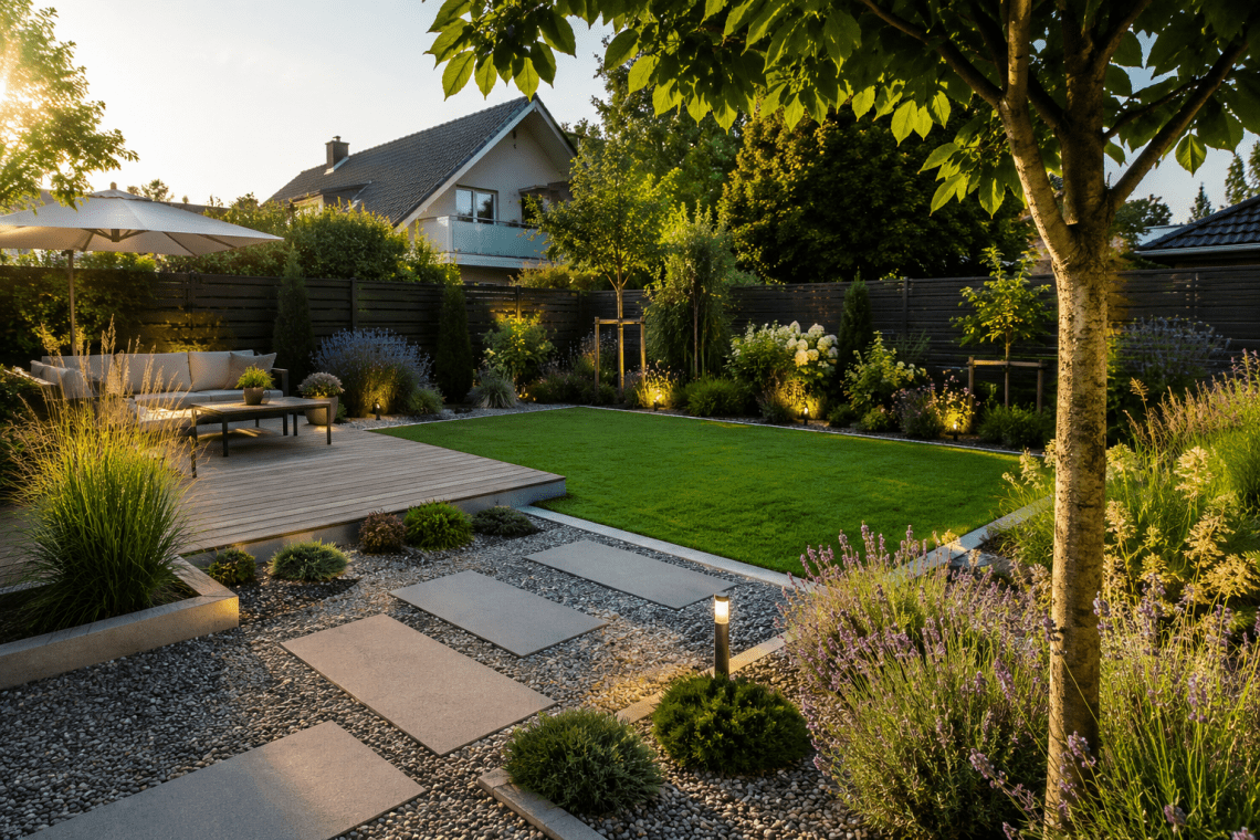 Garten ohne Pflege: Die besten Konzepte für einen pflegeleichten Garten