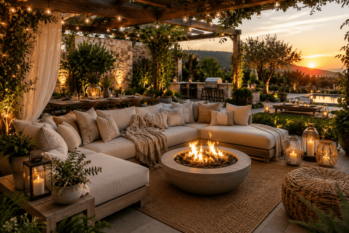 Outdoor-Wohnzimmer im Garten: So machst du deinen Garten zum zweiten Wohnzimmer