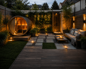 Wellness-Garten auf kleinem Raum – Spa-Oase auf nur 30 Quadratmetern