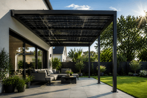 Die Terrasse als Kraftwerk: Solardach für mehr Eigenstrom & Komfort